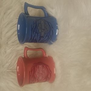 HIS AND HER HARLEY DAVIDSON COFFEE MUG SET